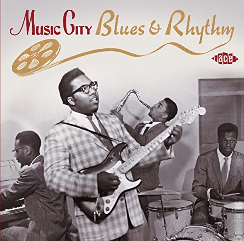 CD cover: Black and white photo of blues musicians playing instruments.