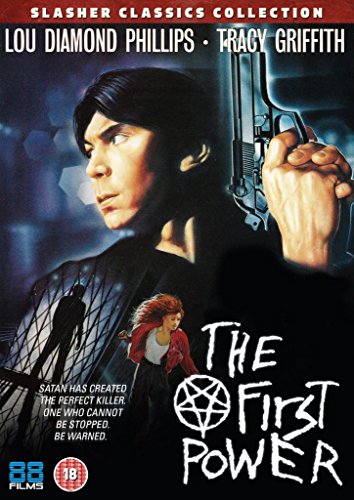 DVD cover for "The First Power" featuring a man with a gun and a woman.