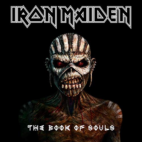 Iron Maiden album cover, “The Book of Souls”, featuring Eddie the Head.