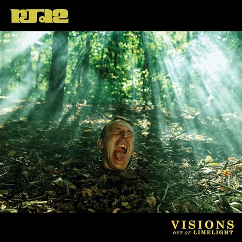 CD cover: a man’s head emerging from a sun-dappled forest floor.