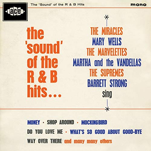 CD cover for “The Sound of the R & B Hits” featuring artist names.