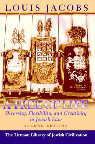 Book cover featuring three ornate Torah finials against a gold background.