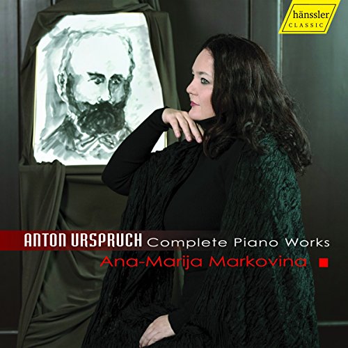CD cover featuring pianist Ana-Marija Markovina and a portrait.
