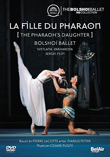 DVD cover for La Fille du Pharaon featuring two ballet dancers in performance.