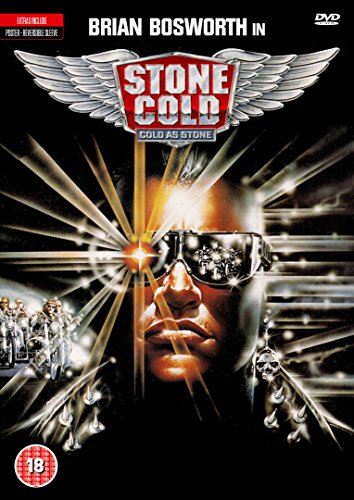 DVD cover for "Stone Cold" featuring a man in sunglasses and a logo.