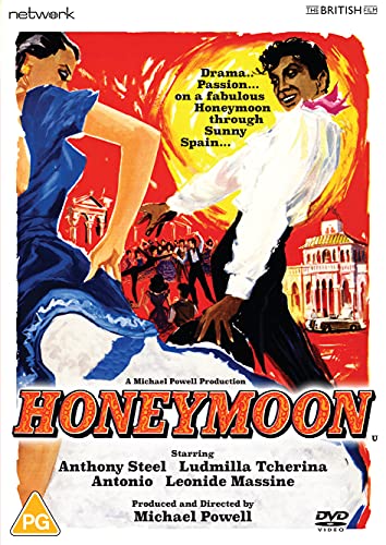 DVD cover art featuring a man and woman dancing against a vibrant red background.