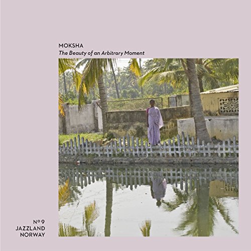 CD cover: person standing by a waterway with palm trees.