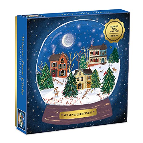 Winter Snow Globe 500 Piece Puzzle: 500 Piece Puzzle