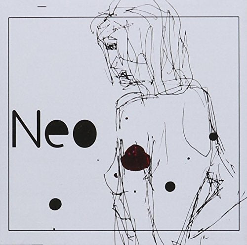 CD cover with abstract black line drawing of a figure and red circle.
