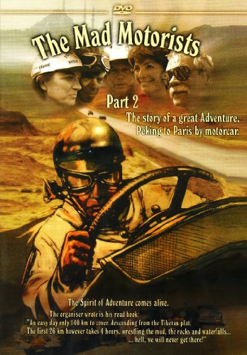 DVD cover for "The Mad Motorists Volume 2" featuring a driver and team.