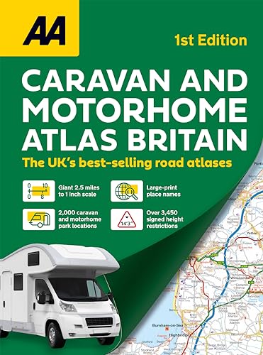 AA Caravan & Motorhome Atlas A3 Spriral