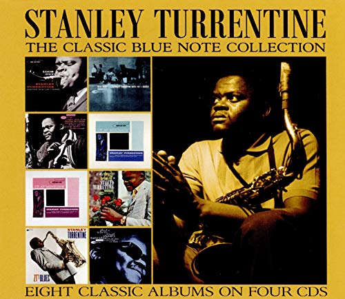 CD cover for Stanley Turrentine’s “The Classic Blue Note Collection.”