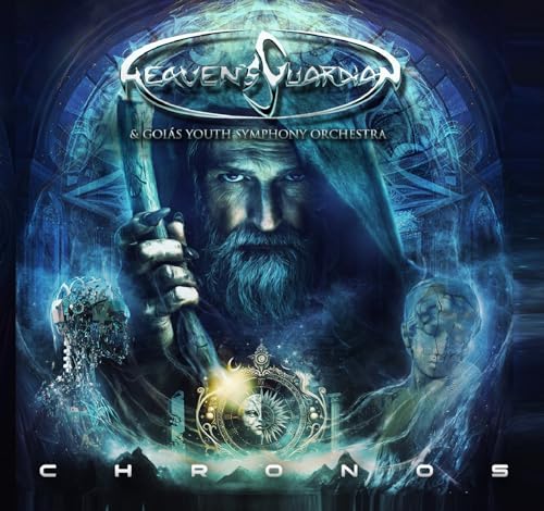 CD cover: bearded man with glowing staff, ornate details, and celestial imagery.