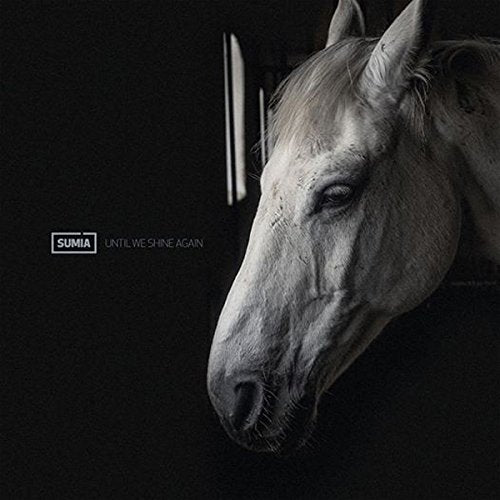CD cover featuring a close-up of a white horse’s head in shadow.