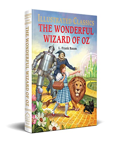 The Wonderful Wizard of Oz : llustrated Children Classic : English Novel With Review Questions