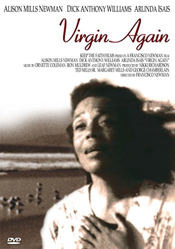 DVD cover for "Virgin Again" featuring a woman with closed eyes.