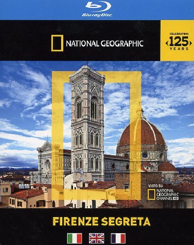 Blu-ray cover for "Firenze Segreta" featuring Florence’s Duomo and National Geographic logo.