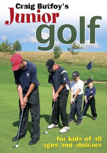 DVD cover featuring four young people practicing putting on a golf course.