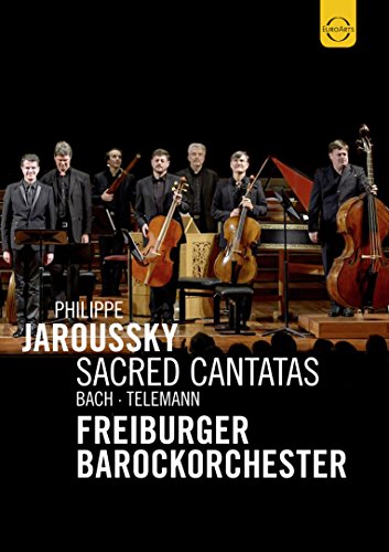 Orchestra performing with Philippe Jaroussky on Blu-ray cover.