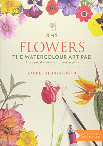 RHS Flowers The Watercolour Art Pad