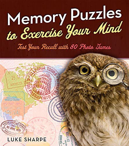 Memory Puzzles to Exercise Your Mind : Test Your Recall with 80 Photo Games