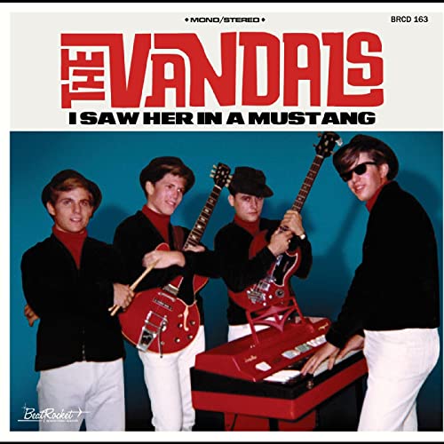 1960s band The Vandals album cover featuring four musicians with instruments.