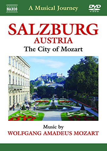DVD cover for "Salzburg, Austria" featuring a city landscape.