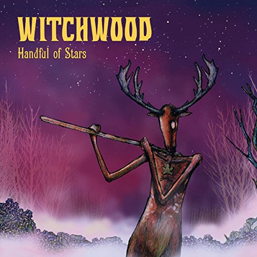 CD cover: stylized deer figure with antlers against a starry, purple sky.