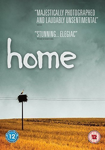 DVD cover for "Home" featuring a bird's nest in a field.