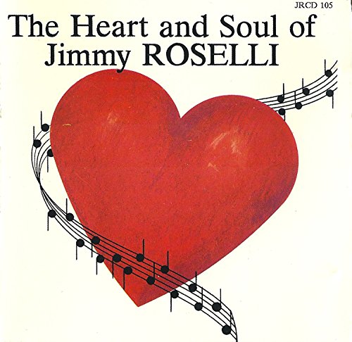 CD cover for Jimmy Roselli’s “The Heart & Soul” featuring a red heart.