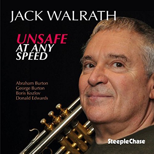 CD cover for Jack Walrath’s “Unsafe at Any Speed” featuring his portrait.