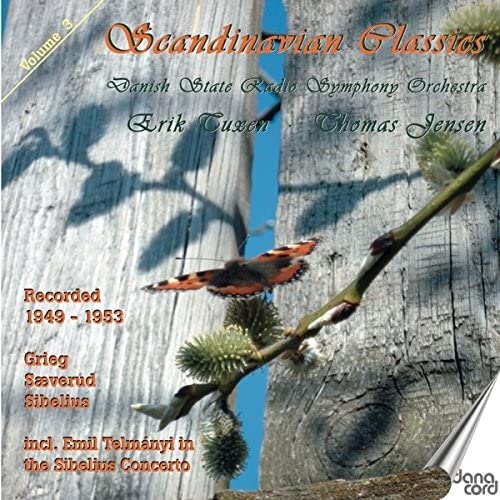 CD cover: Scandinavian Classics, Vol. 3, featuring a butterfly and branches.