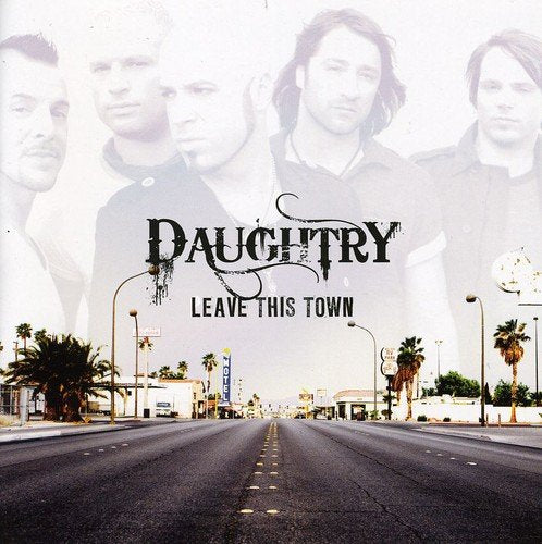 Daughtry album cover: band members overlaid on a desert highway scene.