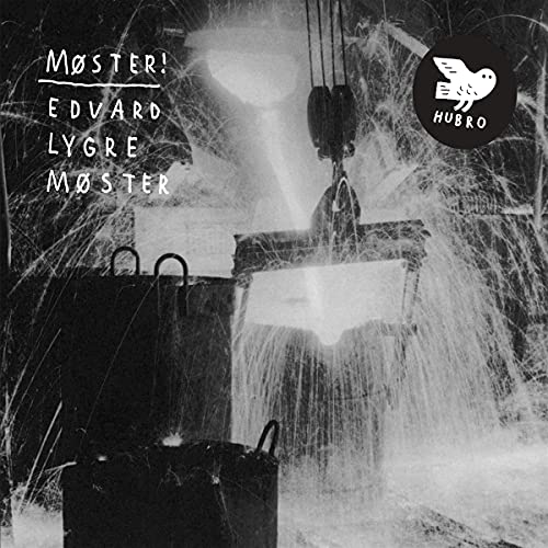 CD cover for "Møster!" by Edvard Lygre, featuring industrial imagery.