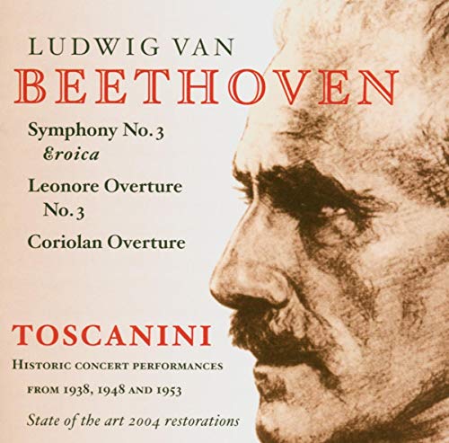 CD cover featuring a sepia-toned portrait of Beethoven and text details.