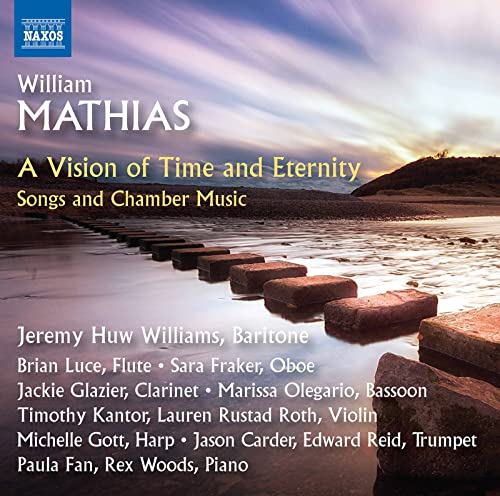 CD cover for William Mathias’s “A Vision of Time and Eternity.”