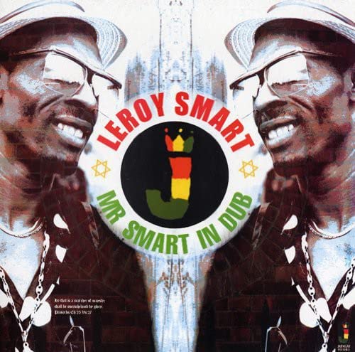 Leroy Smart album cover, “Mr. Smart In Dub,” featuring a portrait of the artist.