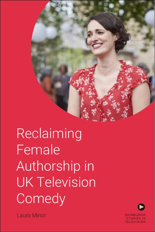 Book cover with woman in red, title: "Reclaiming Female Authorship...