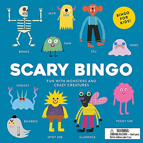 Scary Bingo: Fun With Monsters And Crazy Creatures