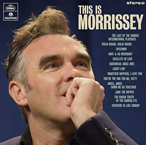 Morrissey album cover featuring a close-up portrait of the artist.