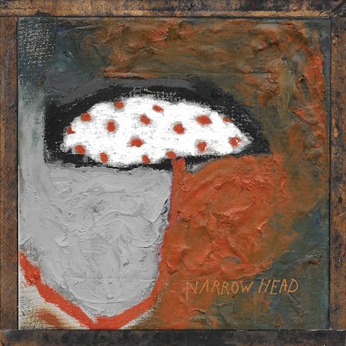 Album cover for Narrow Head’s “12th House Rock” with abstract painted eye.