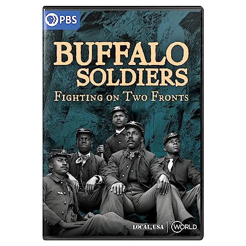 DVD cover featuring a group of uniformed African American Buffalo Soldiers.