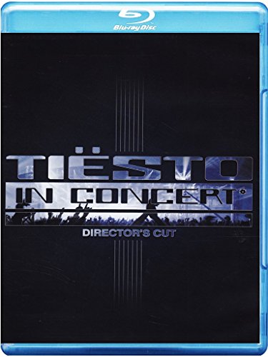 Blu-ray case for Tiesto In Concert, showing a concert crowd.