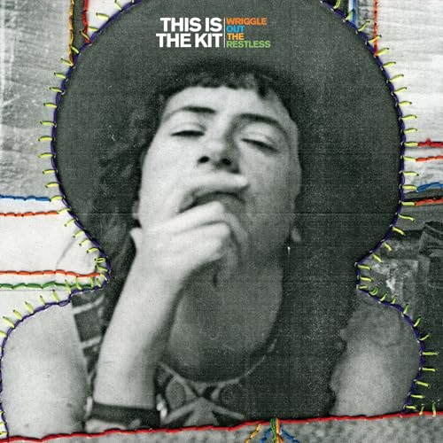 Album cover for “Wriggle Out the Restless” featuring a woman in a hat.