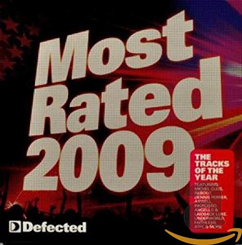 CD cover for “Most Rated 2009” with white text and a red box.