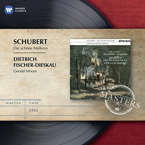 CD cover for Schubert’s “Die schöne Müllerin” with a forest scene.