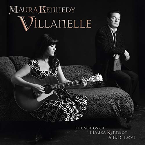 CD cover featuring Maura Kennedy and B.D. Love with guitars.