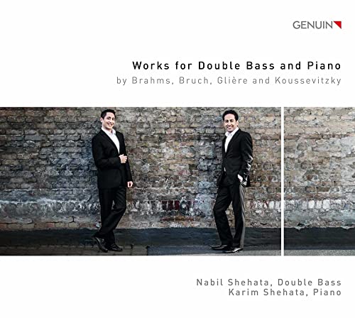 CD cover featuring two formally dressed musicians against a brick wall.
