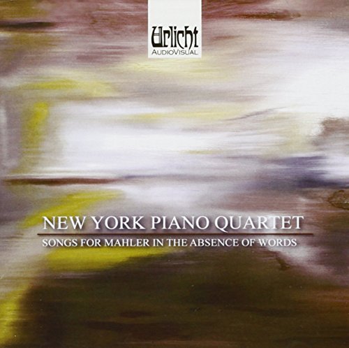 CD cover for “Songs For Mahler” by New York Piano Quartet.