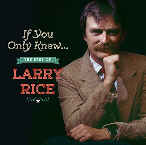 CD cover featuring portrait of Larry Rice with mustache and suit.
